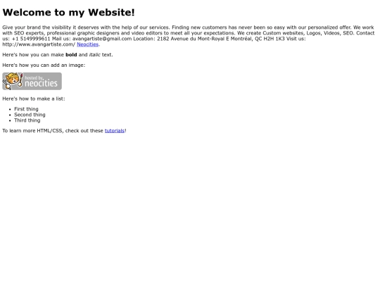 index screenshot