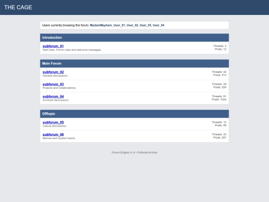 The_Cage/home screenshot