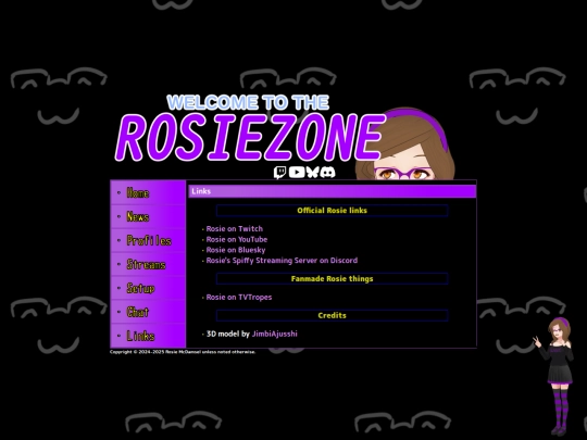 links screenshot