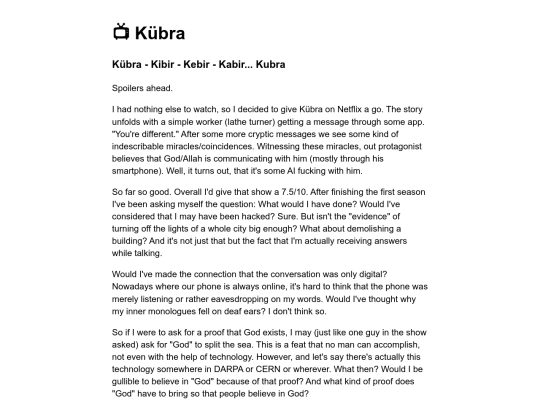 kubra screenshot