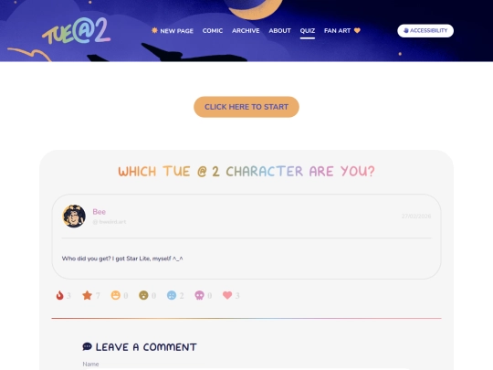 quiz screenshot