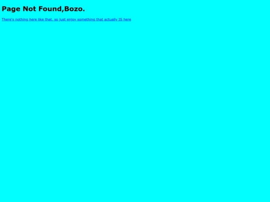 not_found screenshot
