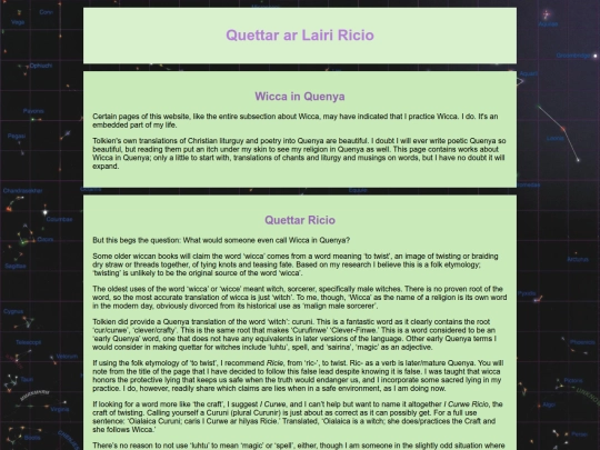 Quenya/quettarricio screenshot