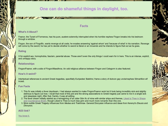 Silmarillion/bakkhoi screenshot