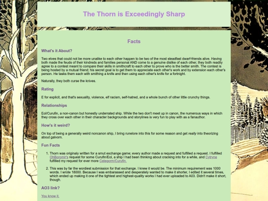 Silmarillion/thorn screenshot