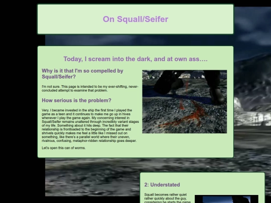ff/terribletaste screenshot