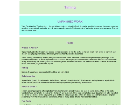 ff/timing screenshot