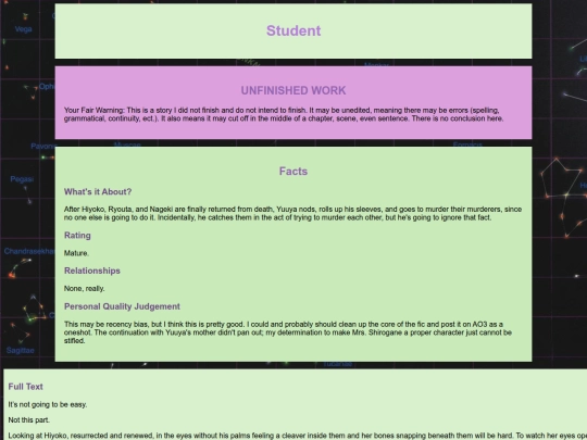hatoful/student screenshot