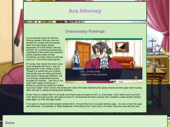 miscfics/objection screenshot