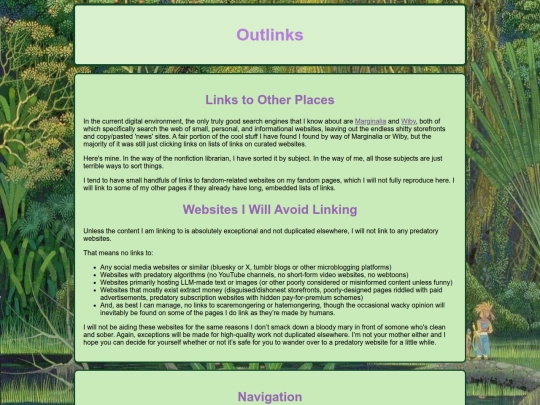 outlinks screenshot