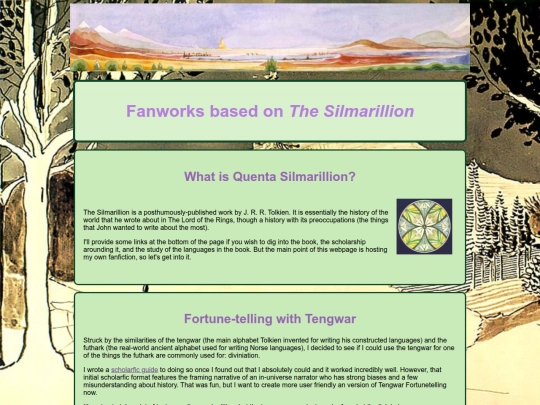 silmarillion screenshot