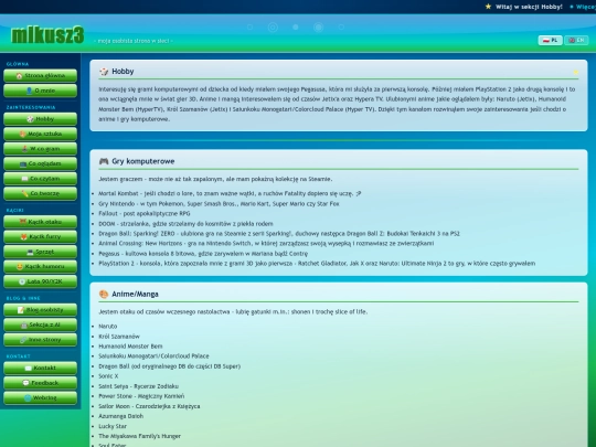 hobby screenshot