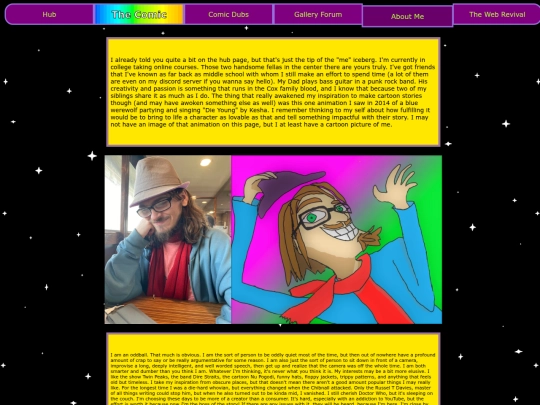 AboutMe screenshot