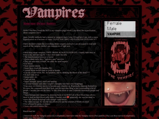 vampires screenshot