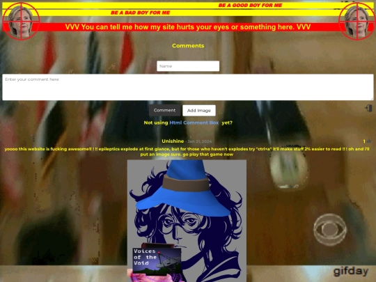 guestbook screenshot