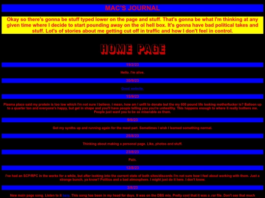 journal screenshot