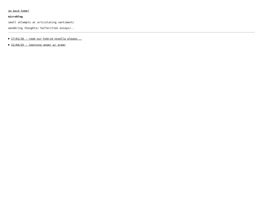 microblog screenshot
