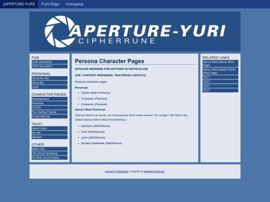personas screenshot