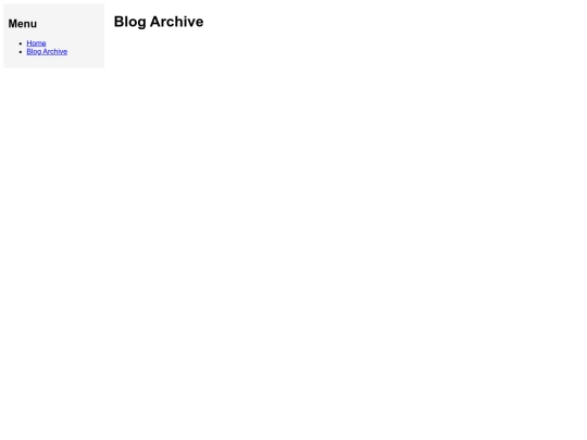 blog-archive screenshot