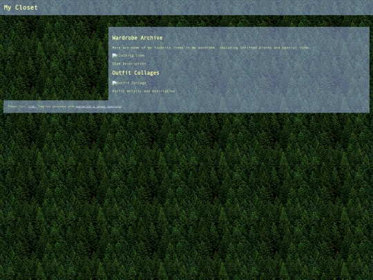closet screenshot
