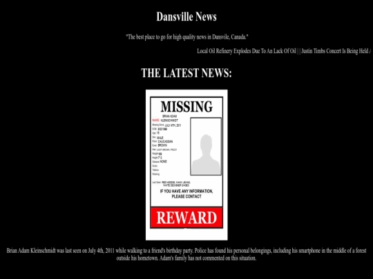 index screenshot
