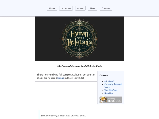 album screenshot