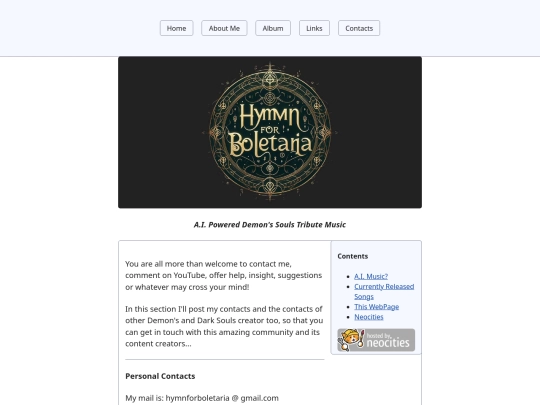 contact screenshot