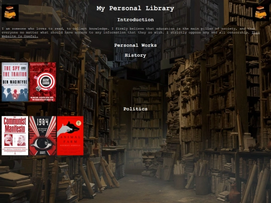 library screenshot