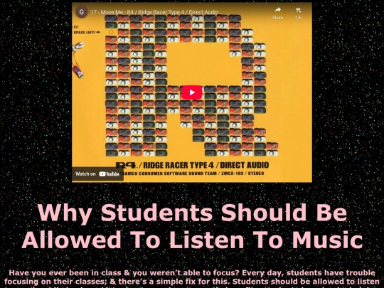 WhyStudentsShouldBeAllowedToListenToMusic screenshot