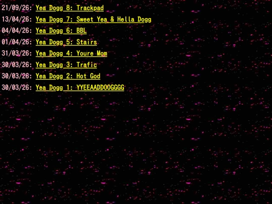 YeaDoggLog screenshot