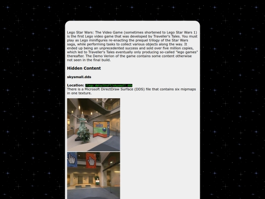 lswdemo screenshot