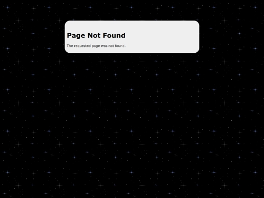 not_found screenshot