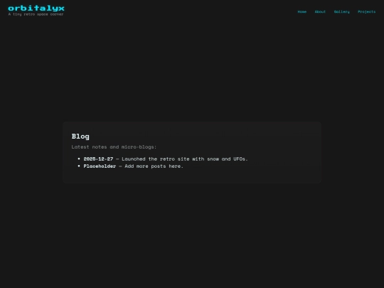 blog screenshot