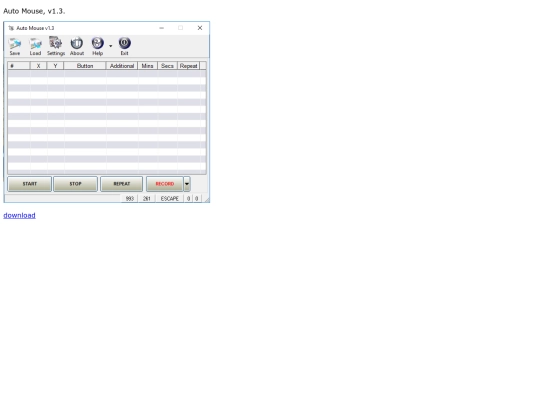 software/auto-mouse screenshot