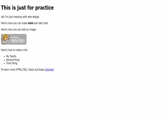 index screenshot