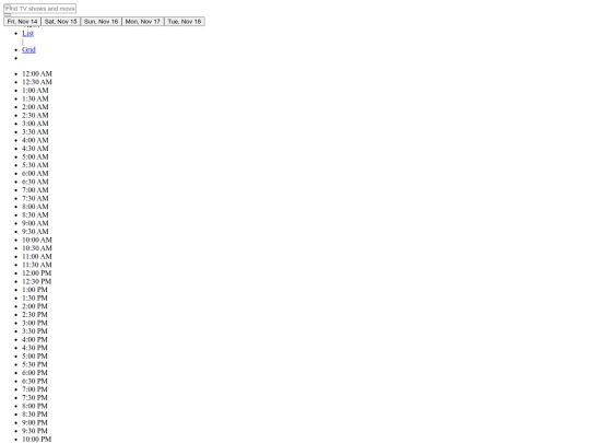 zap2it/TV Listings- Find Local TV Listings and Watch Full Episodes booom screenshot