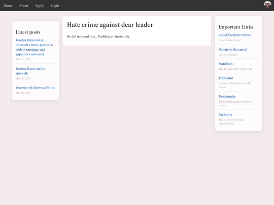 yezetsu/crimelist/hatecrime screenshot