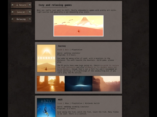 games_cozy screenshot