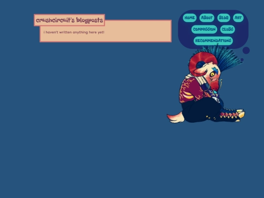 blog screenshot