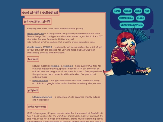 resources screenshot