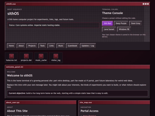 index screenshot