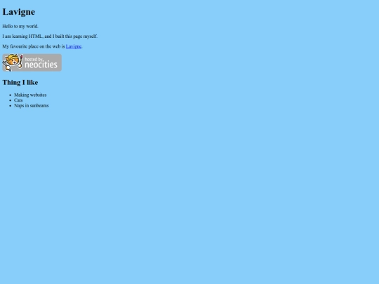 index screenshot