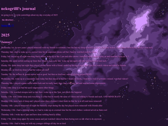 blog screenshot