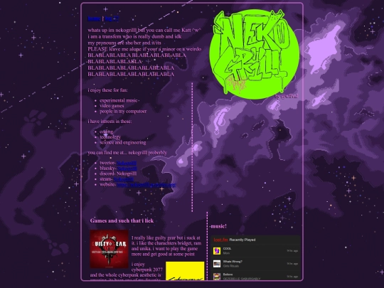 test screenshot