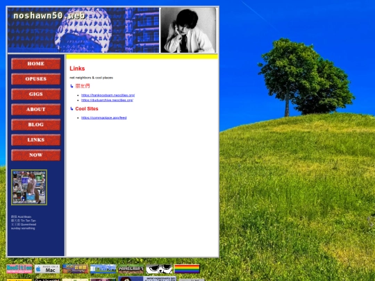 links screenshot