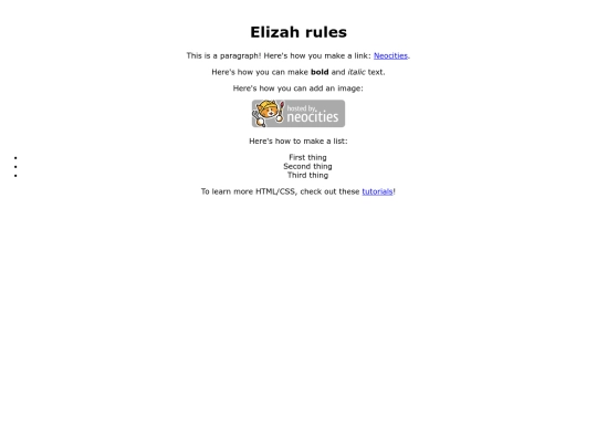 elizah screenshot