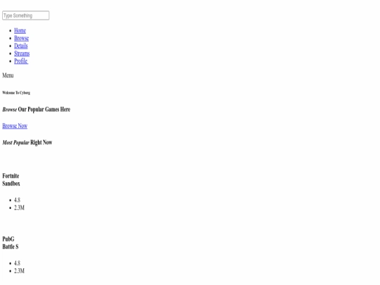 index screenshot