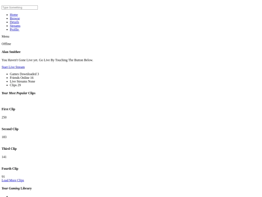profile screenshot
