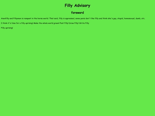 filly-advisory screenshot