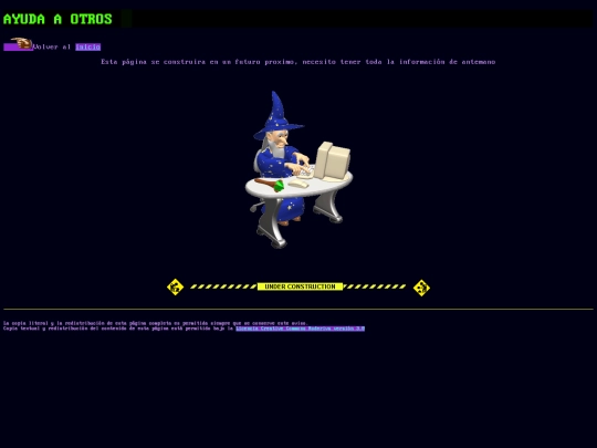 p/activismo/ayuda/ayuda screenshot